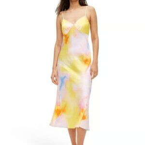 Target x Diane von Furstenberg Long Satin Slip Dress